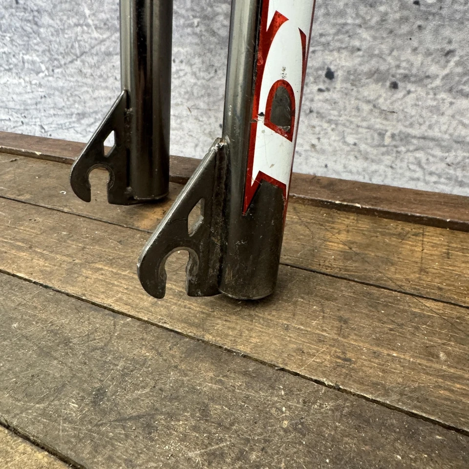Vintage Diamondback BMX Fork 1 inch Threaded DBR 95 1990s Race 3/8 Smoke Chrome - Image 3 of 4
