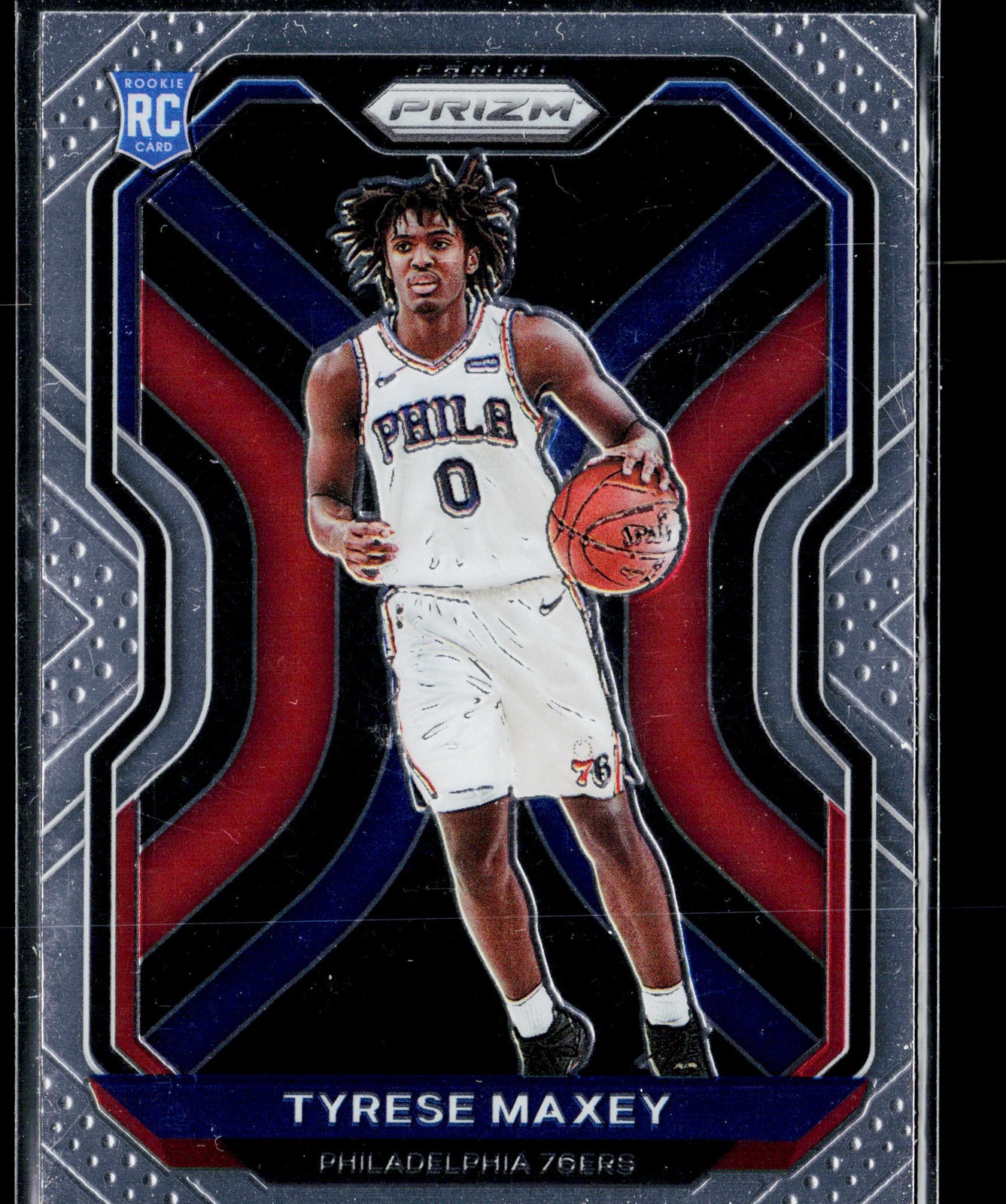2020-21 Panini Prizm #256 Tyrese Maxey RC