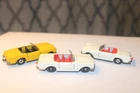 Matchbox Lesney No. 27 mercedes 230 lot of three - near mint to excellent