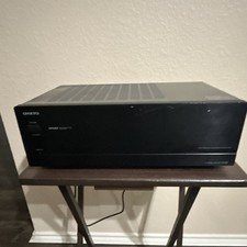 Onkyo M-282 2-Channel Power Amplifier 200W Class AB Stereo RCA Black