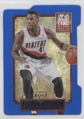 2013-14 Panini Elite Aspirations Blue 46/59 Thomas Robinson #139 0nr3