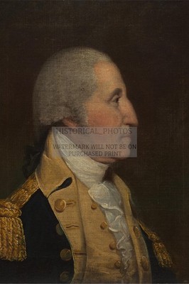 GEORGE WASHINGTON PORTRAIT JOSEPH WRIGHT 1790 4X6 PHOTO