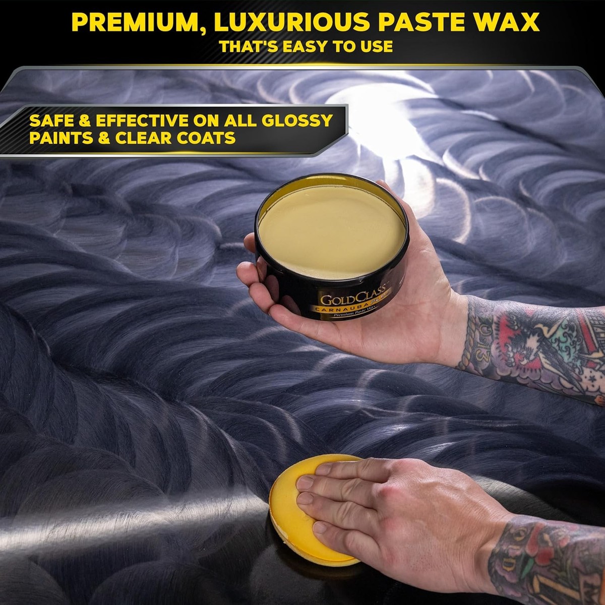 Meguiar's G7014J Gold Class Carnauba Plus Premium Paste Wax