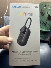 Anker GaNPrime 65W Charging Station 5-in-1 USB C Power Strip for Travel 3ft Cord