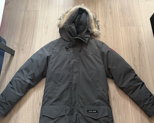 Canada Goose Langford Parka Medium Men's Graphite with Fur Hood