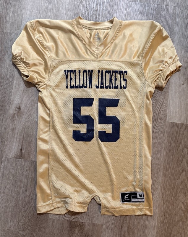 Vintage Georgia Tech Yellow Jackets Football Jersey Team Issue Youth M