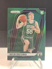 2024-25 Panini Prizm Rookie  Baylor Scheierman Green Prizm
