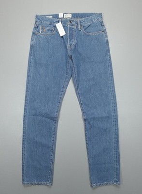 Todd Snyder Selvedge Denim Slim Fit Straight Jeans Mens Size 29x30 Blue Dad Wash