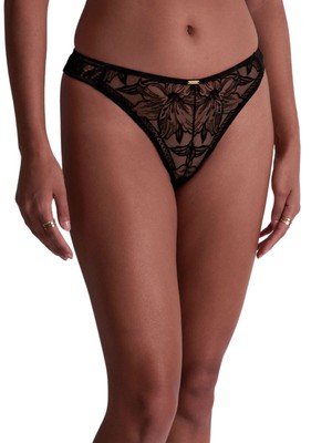 Aubade Coeur A Corps Tanga Slip Spitze Slip Schlüpfer Luxus Dessous