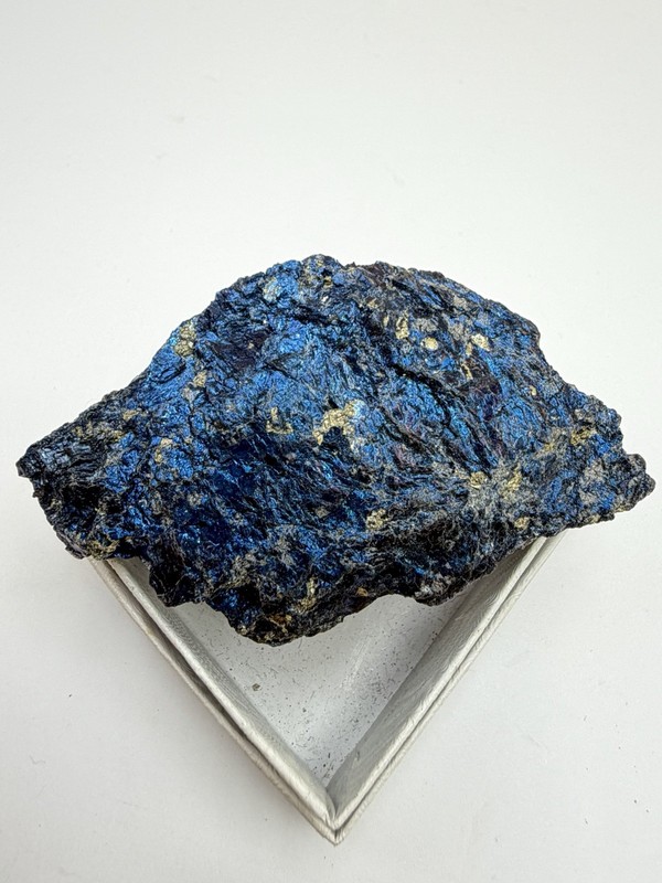 VNT Top Grade Covellite Specimen Unknown Mine Rich Colors Low Host Stone 122.6g!