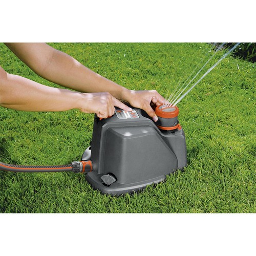 Gardena 8133-20 Adjustable AquaContour Large Area Irrigation Water Sprinkler - Picture 7 of 7