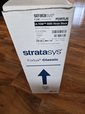 stratasys FDM Standard 92FORTUS ULTEM 9085 Resin Black 92ci (1510cc)