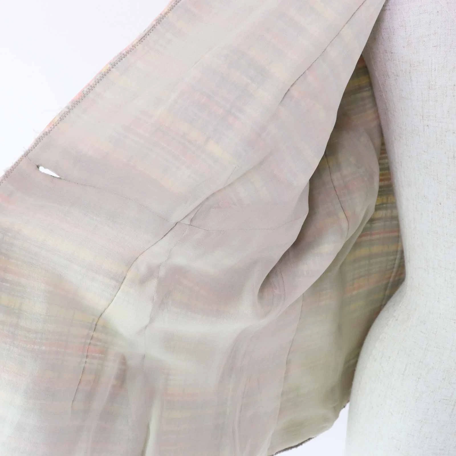 Giacca Chanel Vintage 05P P26010 Nastro Tweed 46 Made In France r5_0713