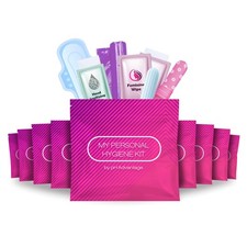 pH Advantage Pink Style Menstrual Kit All-in-One 10 Pack Convenience on the Go