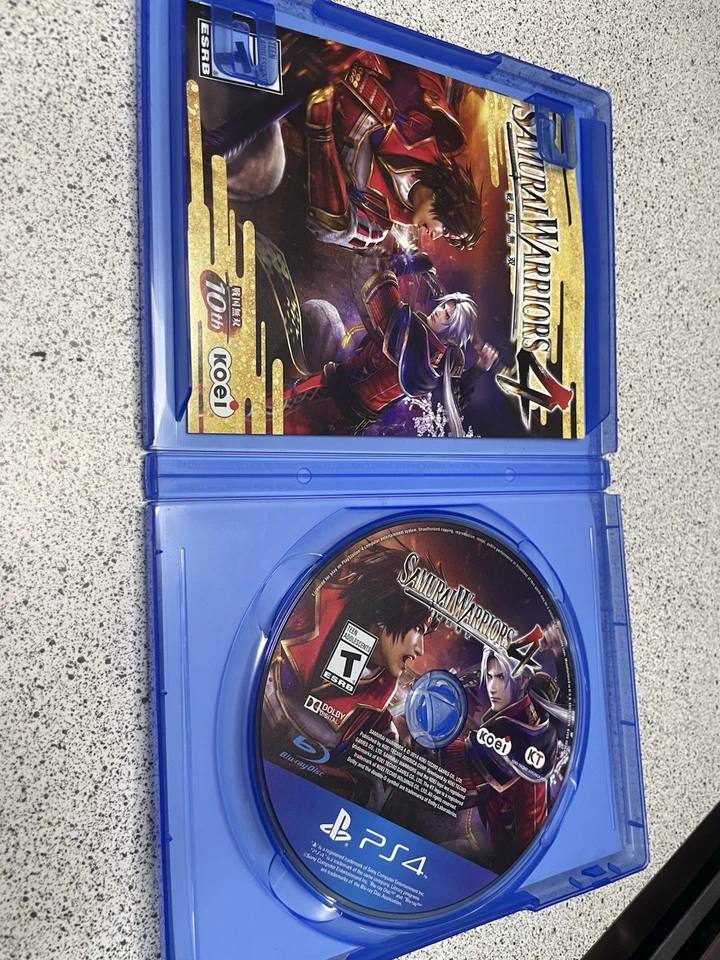 Samurai Warriors 4 (Sony PlayStation 4, 2014 PS4) CIB Complete TESTED - Image 3 of 4
