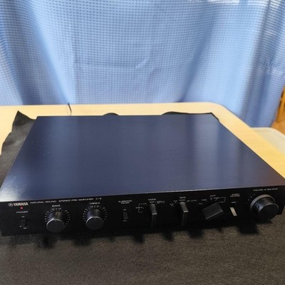 アンプ YMAHA c-2 USED Yamaha C-2 Pre-Amp/Processor Amplifier Black Pro Audio AC100V