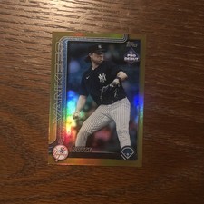 bryce cunningham 2025 Topps Pro Debut Gold Foil Parallel RC #d 8/50 Rookie