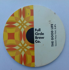 Brewery Keg Pump Badge: Full Circle The Good Life (PC0310)
