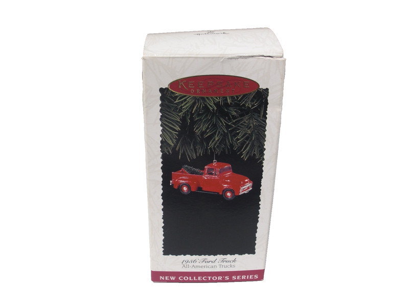 NIB HALLMARK 1956 FORD  ALL AMERICAN TRUCKS  FROM 1995 # 1 IN SERIES  FREE S/H