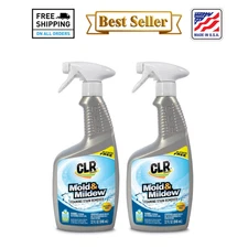 CLR 32 oz Mold & Mildew Remover Fast Acting & Safe for Household Use 2 Pack