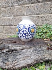 Vintage German Ceramic Vase Kasba Ware Mcm Retro Decor Pottery