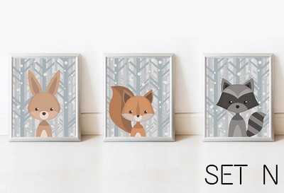 raccoon nursery decor