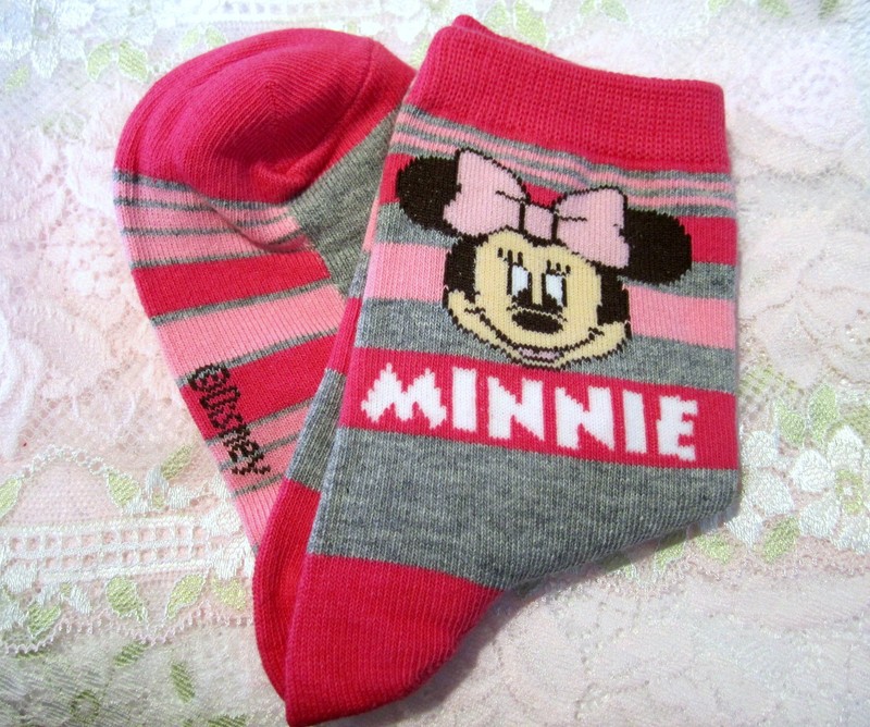 Minnie Mouse Socks - Girls
