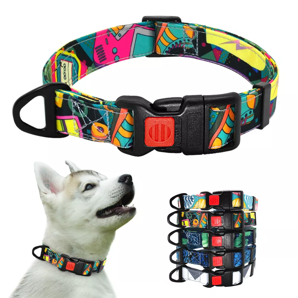 Custom Small Large Dog Collar and Leash and Harness Set Free Laser  Engraving