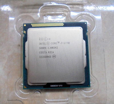 Intel Core i7-3770 3.4GHZ Quad Core Desktop Processor SR0PK LGA