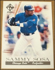 2001 Pacific Private Stock Sammy Sosa Baseball Card #24 Chicago Cubs NRMT/MINT