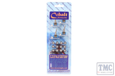 DCP-CBSRD DCC Concepts Cobalt iP Analog/Omega Switch Pack mit roten LEDs (6)