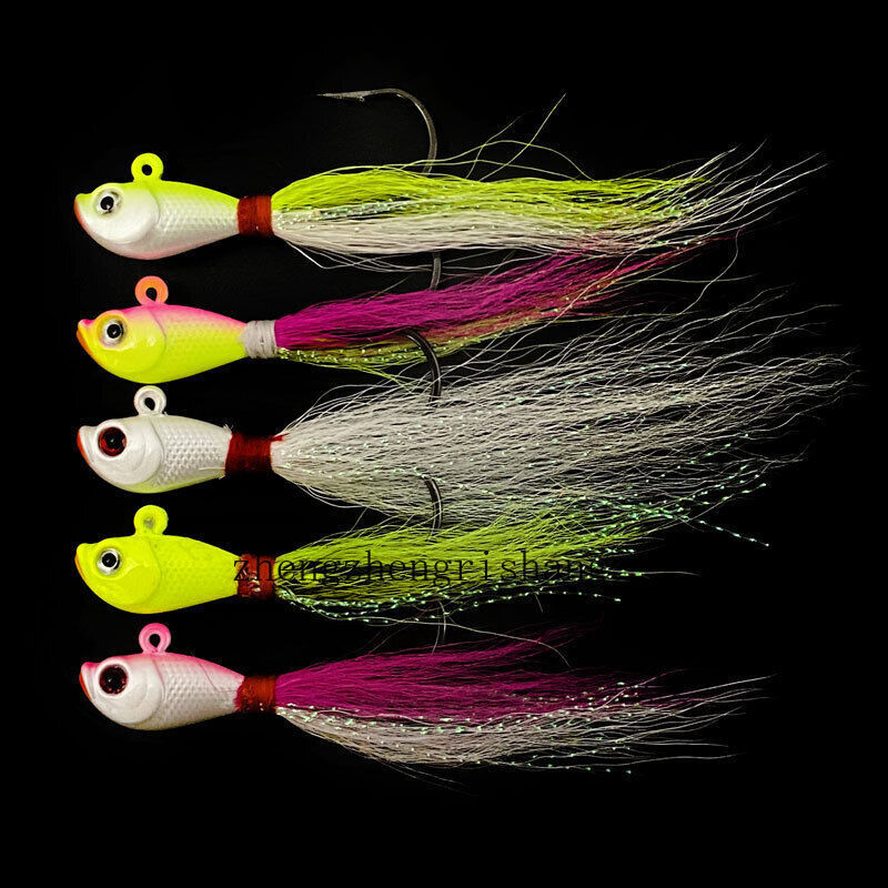 bucktail fishing lures for sale Heavy Duty B-52 Jig Sport with Dan Hernandez TB Baits Perfect Burner -