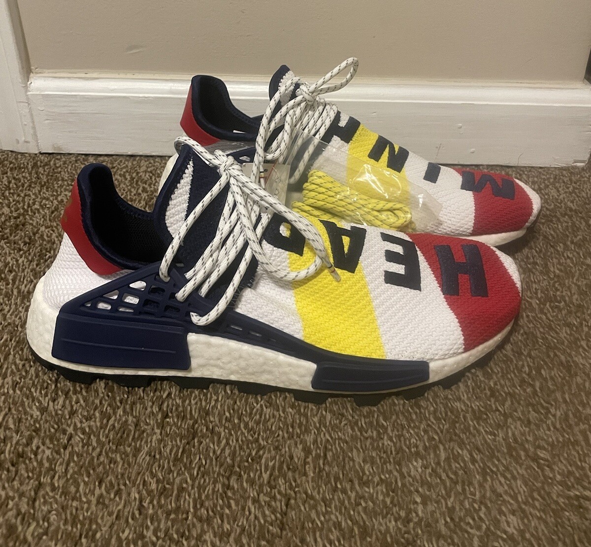 adidas gazelle silver green womens Adidas NMD Hu Pharrell x Billionaire Boys Club Running Dog Green main image 1