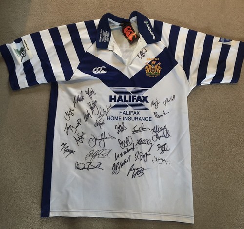 Maillot Vintage Halifax Rugby – Domicile 2001-2002 – Taille L (défauts)
