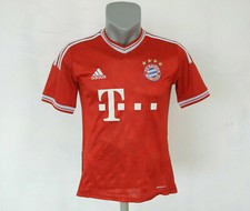 FC Bayern München 2013 Home Jersey Ribery 7 Adidas T-Shirt Size Kids M Munich