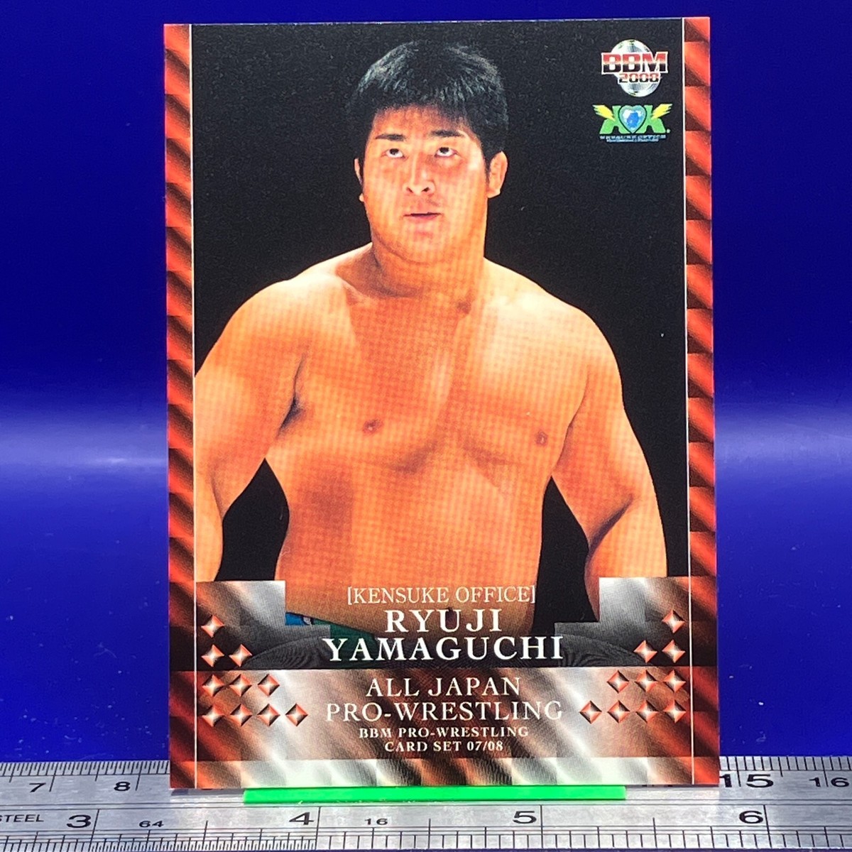 Ryuji Yamaguchi BBM Pro Wrestling Card TCG Vintage Japanese #490