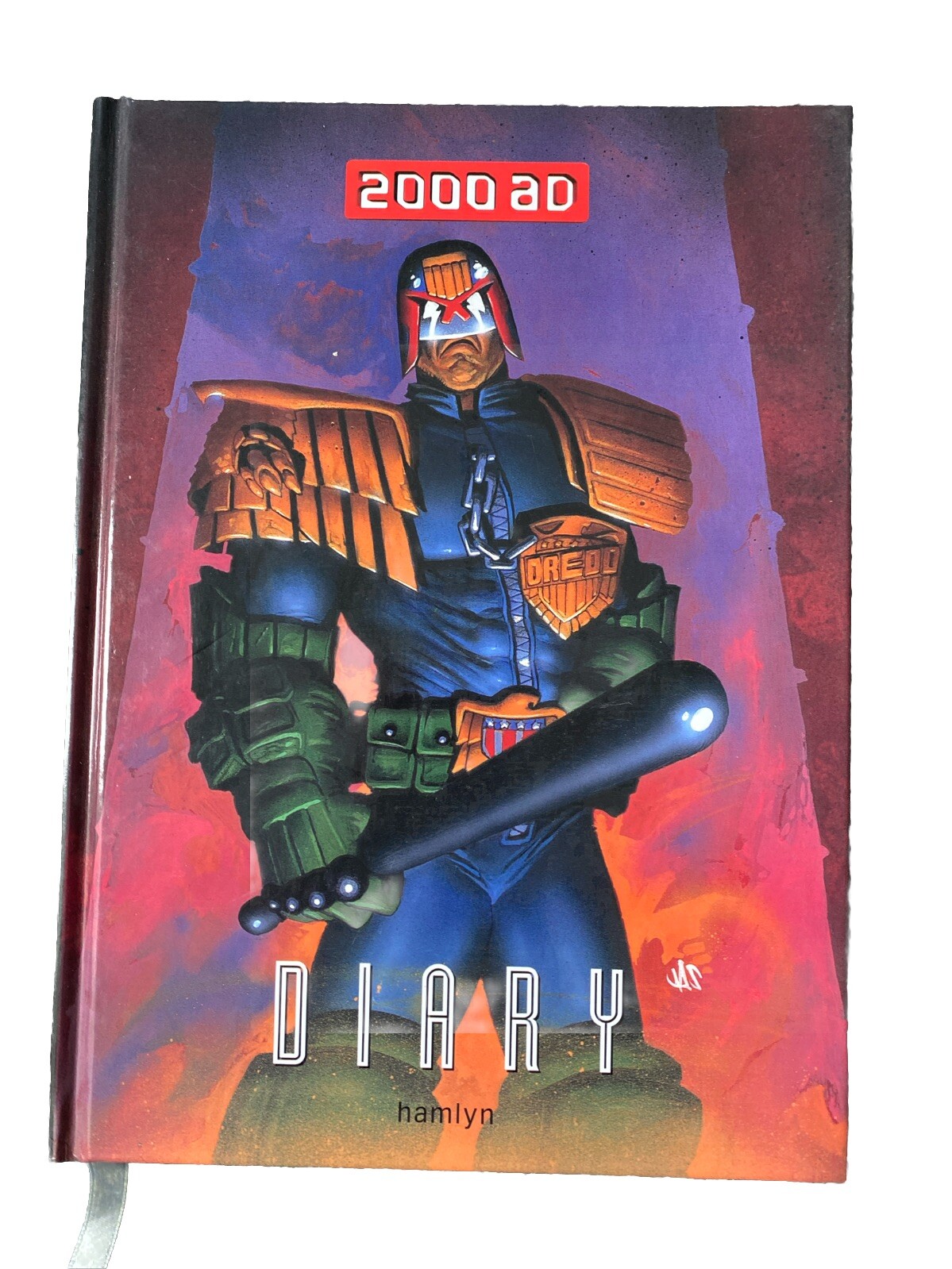 2000AD Diary Millenium Year 2000 Judge Dredd Hamlyn - David Bishop Hardback