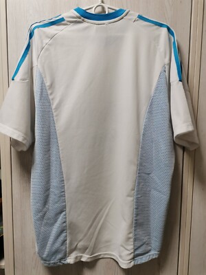 Maillot Vintage Olympique De Marseille Adidas 2002-2003 – Extérieur – Taille XL – Très Bon état