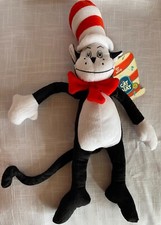 Dr. Seuss The Cat in The Hat Plush Stuffed Animal 2003 Official Movie Merch 18"