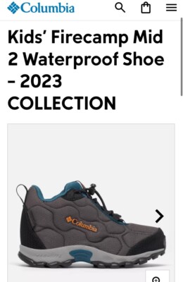 Scarpe Columbia Firecamp Mid 2 Impermeabili Per Bambini - Trekking E Outdoor - Foto 10