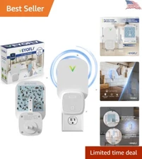 Flying Insect Trap: Indoor Fly Catcher - Safer Home - Bug Light Plug in Killer