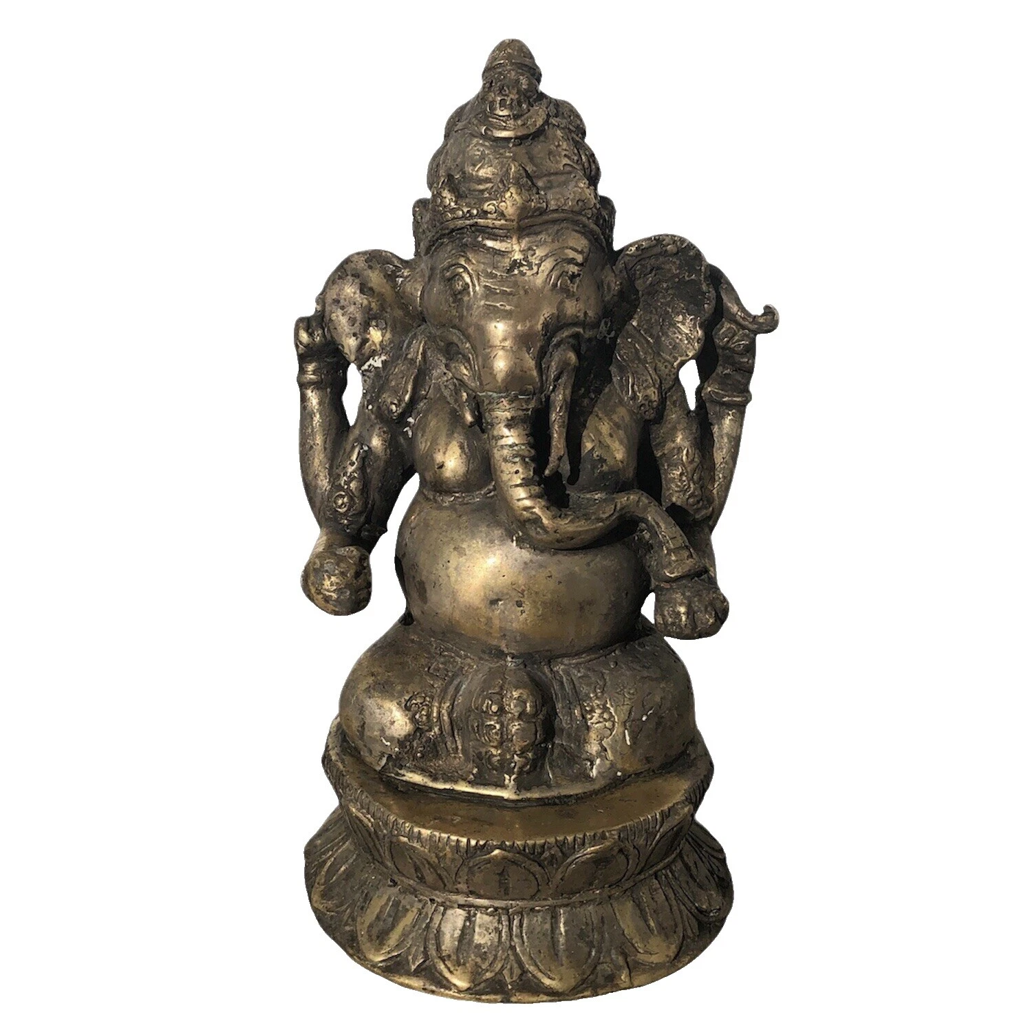 Negro De Bronce Estatua de antigüedades de Asia