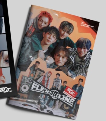 TIOT 3rd Mini Album FLEX LINE Photobook Street Ver CD+64p Book+P