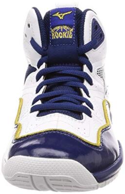 MIZUNO Junior Basketball shoes ROOKIE BB5 W1GC1970 white × gold