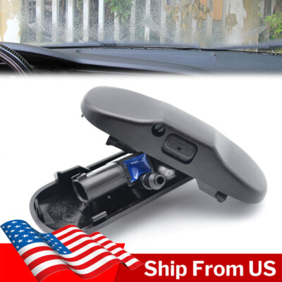2X New Windshield Washer Nozzle SPRAY Heated For VW Golf Jetta Mk5 Passat B6 B7