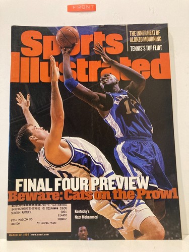 SPORT ILLUSTRIERT 30. MÄRZ 1998 FINAL FOUR PREVIEW KENTUCKY'S NAZR MOHAMMED - Bild 1 von 3