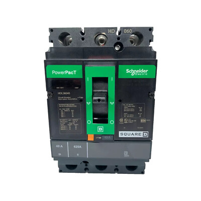 NIB - Square D - HDL36040 - Powerpact H 40A, 3-Pole Circuit Breaker