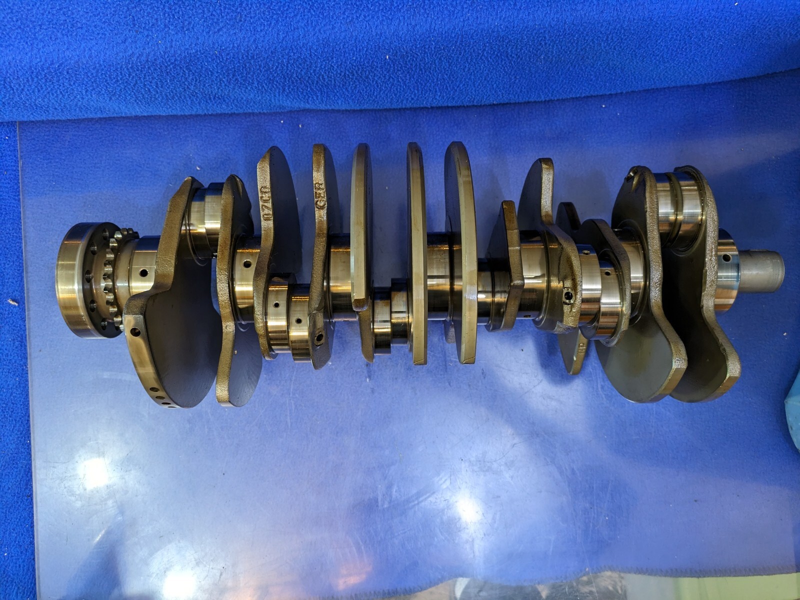 6.0L W12 GT Bentley Continental Flying Spur oem crankshaft crank shaft