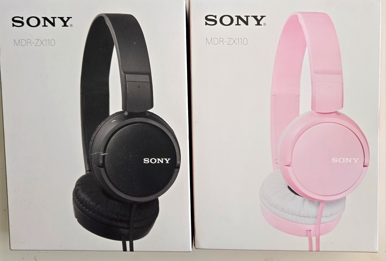 Sony MDR-ZX110 Ecouteurs Supra-Auriculaires Filaires - Noirs (MDRZX110B.AE)
