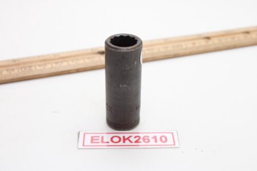 Mac Tools XPD2 11mmH 11mm 3/8" Drive 12-Point Metric Black Oxide Deep Socket USA - Picture 2 of 6